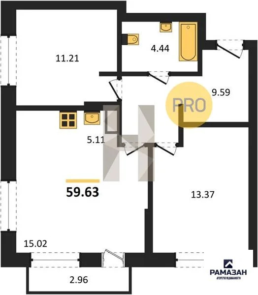 Продажа квартиры в новостройке, Казань, м. Проспект Победы, ул. ... - Фото 1