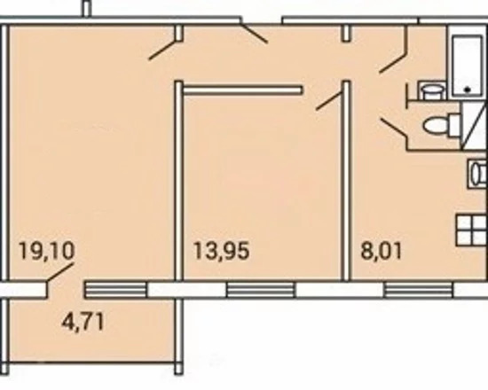 Продается квартира, 57.72 м - Фото 4