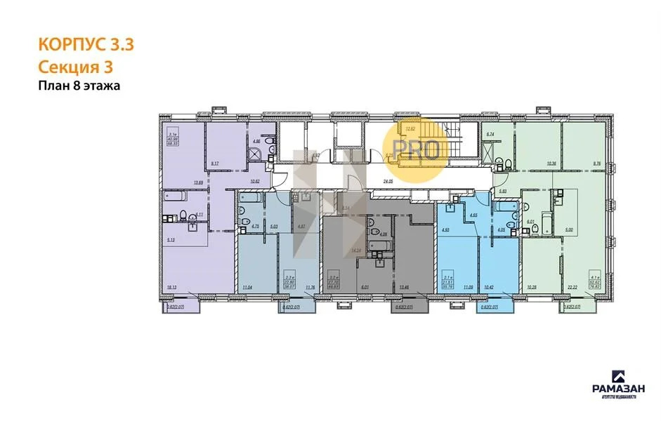 Продажа квартиры в новостройке, Казань, м. Проспект Победы, ... - Фото 8