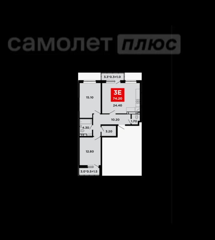 Продажа квартиры, Краснодар, улица им. Мурата Ахеджака - Фото 15