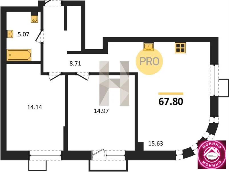 Продажа квартиры в новостройке, м. Соколиная Гора, 8 Соколиной Горы ... - Фото 0