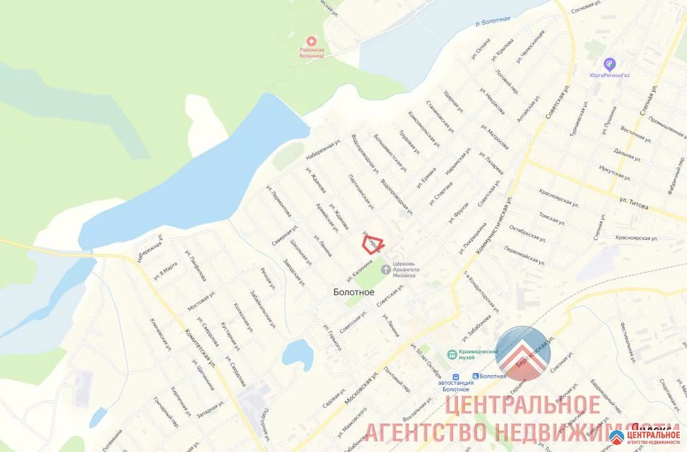 Болотное новосибирск карта