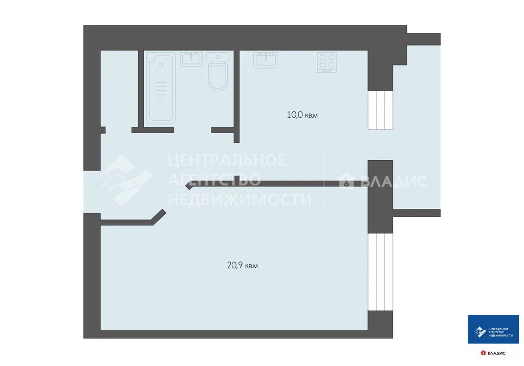 Продажа квартиры, Рязань, ул. Баженова - Фото 14