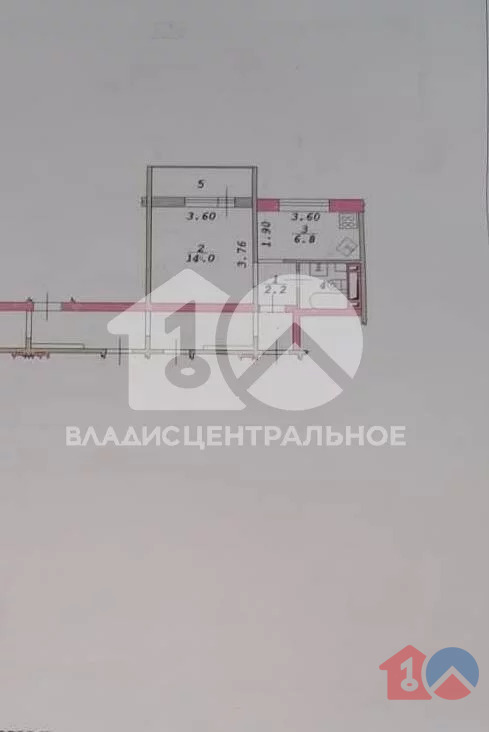 городской округ Новосибирск, Новосибирск, улица Одоевского, д.1/7, ... - Фото 10