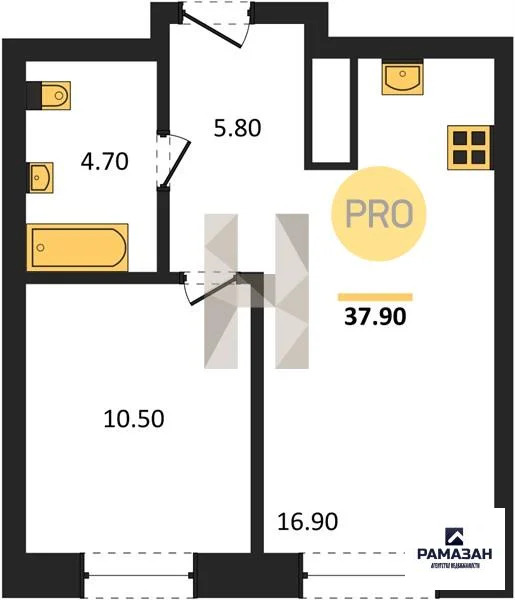 Продажа квартиры в новостройке, Казань, м. Горки, ул. Родины - Фото 1