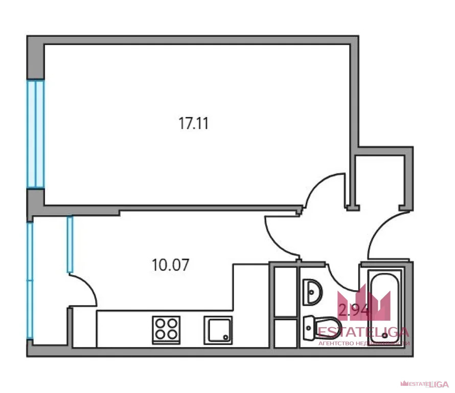 Аренда квартиры, улица Василия Ощепкова - Фото 8