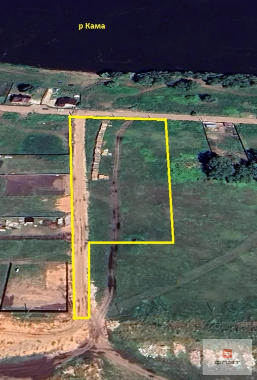 Продажа участка, Нижнекамск, Нижнекамский район, ул. Береговая - Фото 1