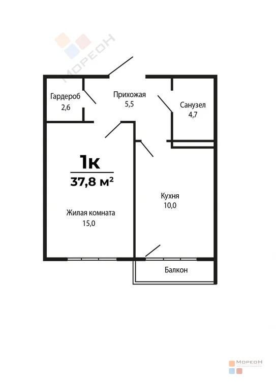 1-я квартира, 41.00 кв.м, 3/15 этаж, ЧМР, Дунайская ул, 5650000.00 ... - Фото 15