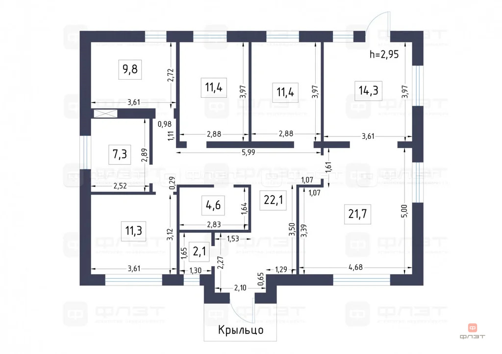 Продажа дома, Тангачи, Лаишевский район, ул. Ахматовой - Фото 36