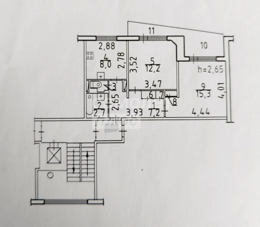 Продажа квартиры, Новосибирск, ул. Рассветная - Фото 1