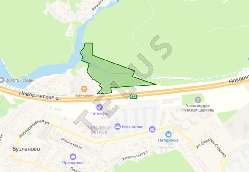 МО, Красногорский район, д Бузланово, 7.4 Га, Земельный участок (ном. ... - Фото 1