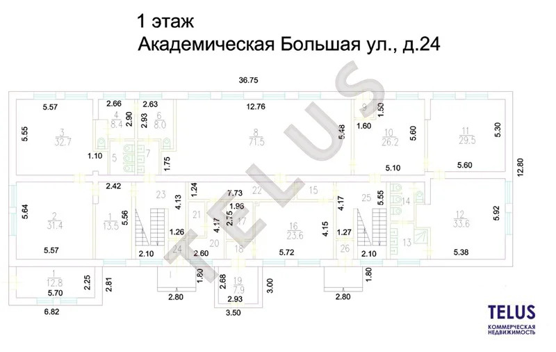 мцд 2 Красный Балтиец, ул Большая Академическая, 800 м2, Здание (ном. ... - Фото 9