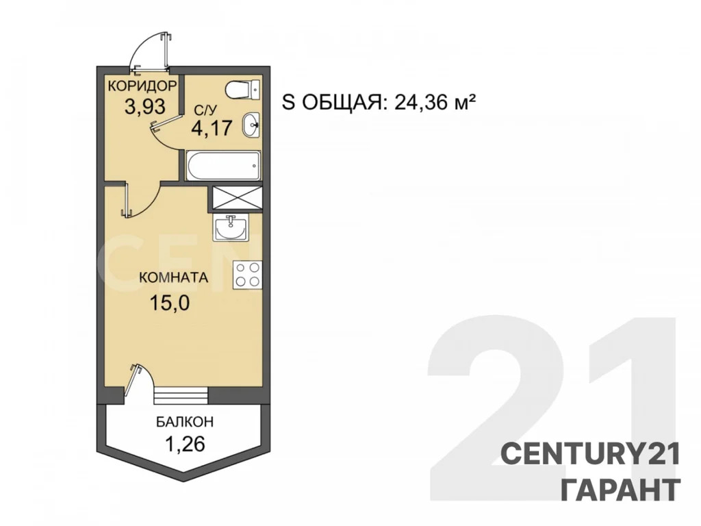 продажа квартиры, бугры, всеволожский район, нижняя ул. - Фото 2