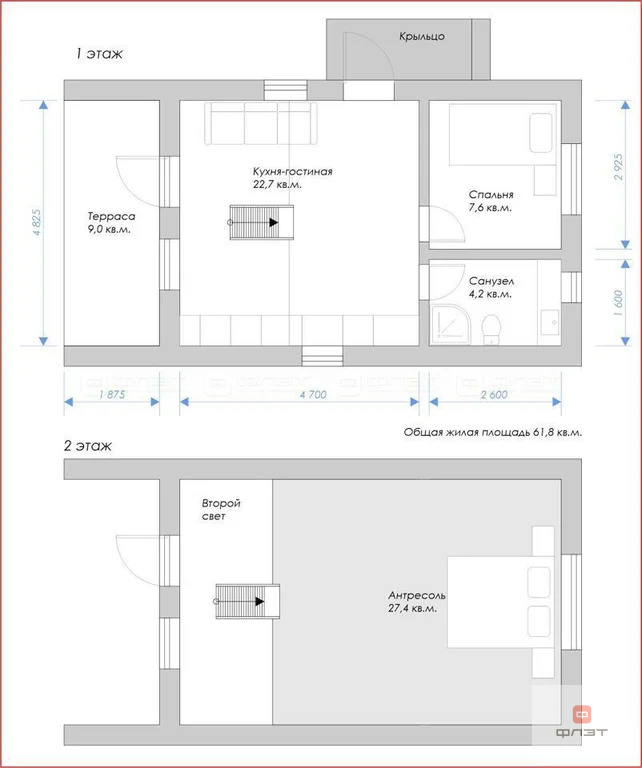 Продажа дома, Верхний Услон, Верхнеуслонский район, ул. Салиха ... - Фото 9