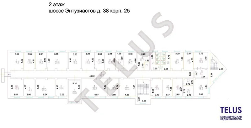м Шоссе Энтузиастов, Шоссе Энтузиастов, 2018 м2, Здание (ном. объекта: ... - Фото 12