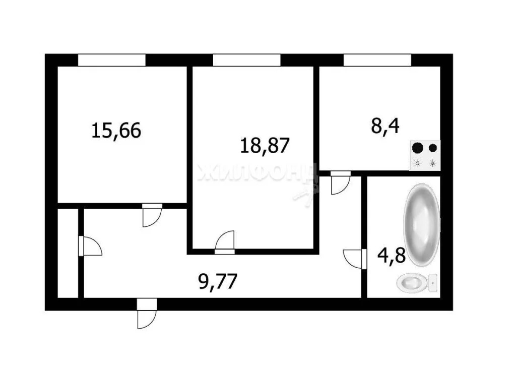 Продажа квартиры, Новосибирск, Красный пр-кт. - Фото 11