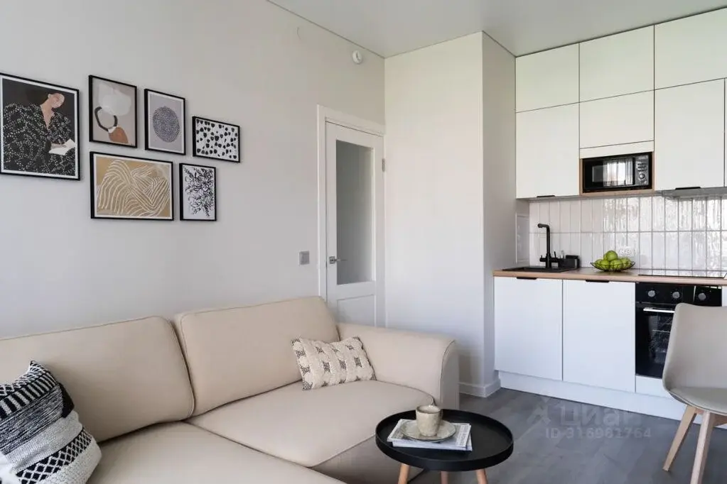 Снять однокомнатную квартиру 31.6м Пулковское ш., 95к3, ... - Фото 36