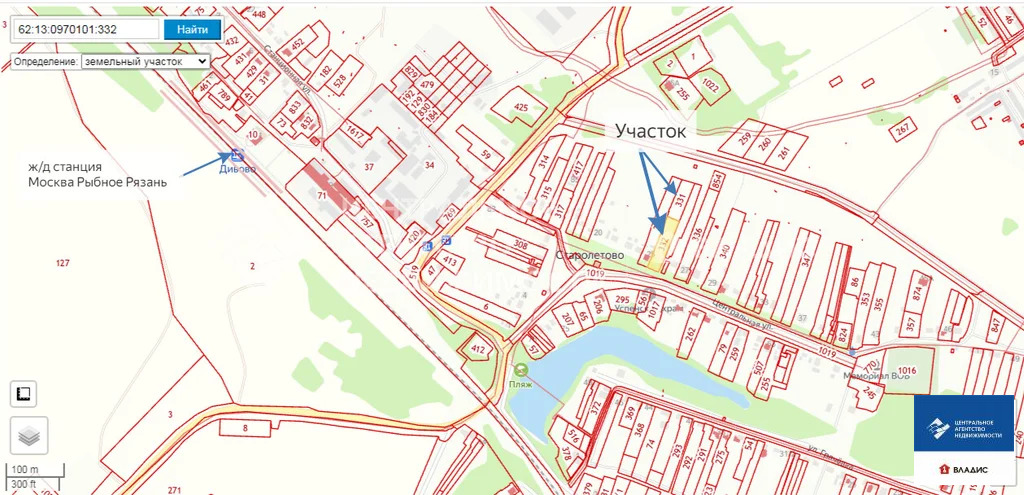 Продажа участка, Старолетово, Рыбновский район - Фото 6