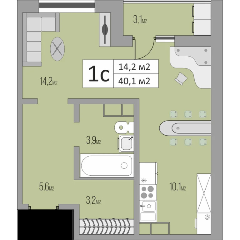 Продажа квартиры, Оренбург, улица Гаранькина - Фото 12