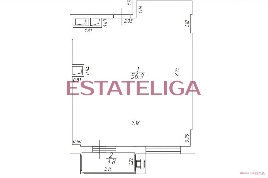 Продажа квартиры, Береговой проезд - Фото 1