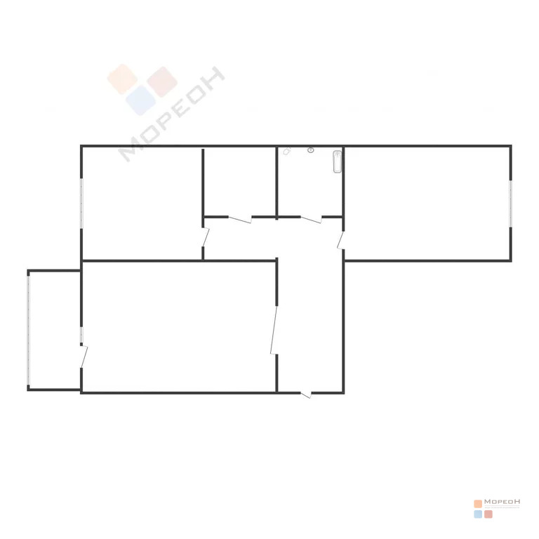 2-я квартира, 62.30 кв.м, 9/16 этаж, МХГ, Академика Лукьяненко ул, ... - Фото 14