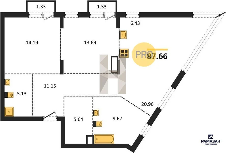 Продажа квартиры в новостройке, Казань, ул. Портовая - Фото 1