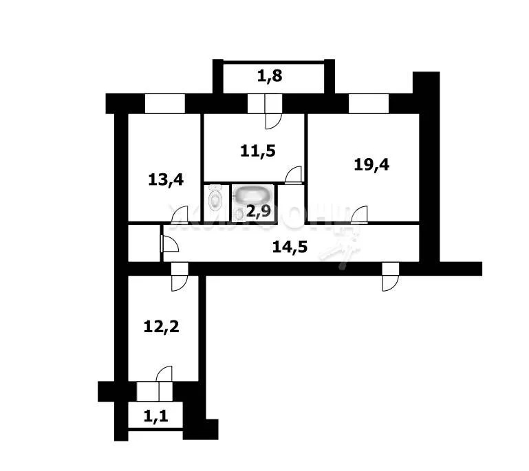 Продажа квартиры, Новосибирск, Красный пр-кт. - Фото 6