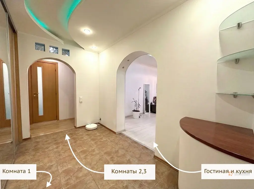 Продается 4-комнатная квартира Окская улица, 5к1. - Фото 15