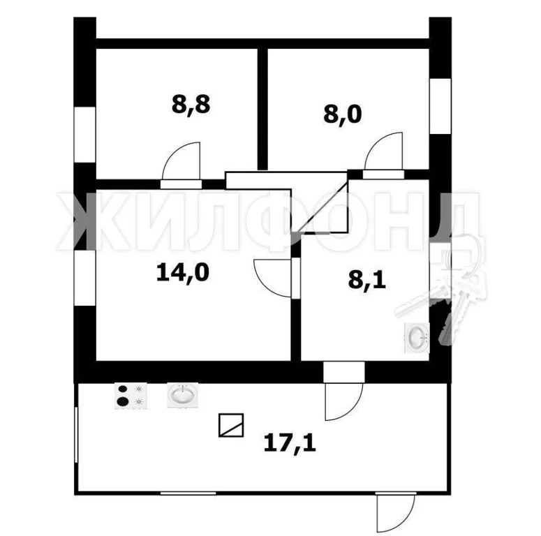 Продажа квартиры, Новосибирск, Звёздная - Фото 18