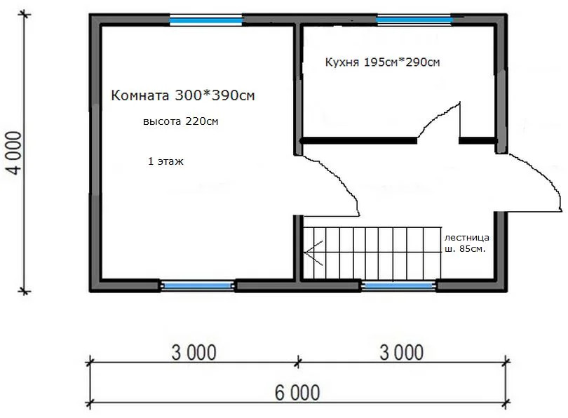 Дом 39 м2 на участке 2.4 сот. - Фото 2