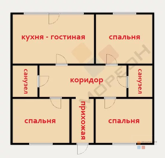 В продаже кирпичный дом 117 кв.м. на участке 4 сотки - Фото 12