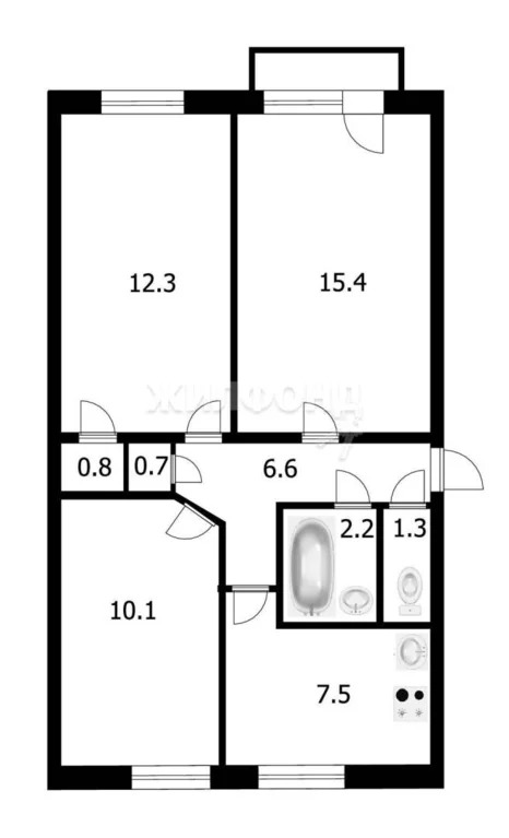 Продажа квартиры, Новосибирск, ул. Ударная - Фото 17