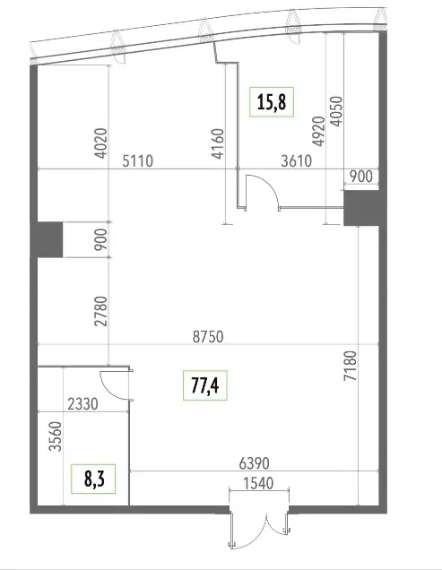 Продается офисное помещение 102кв.м. м. Кунцевская - Фото 6