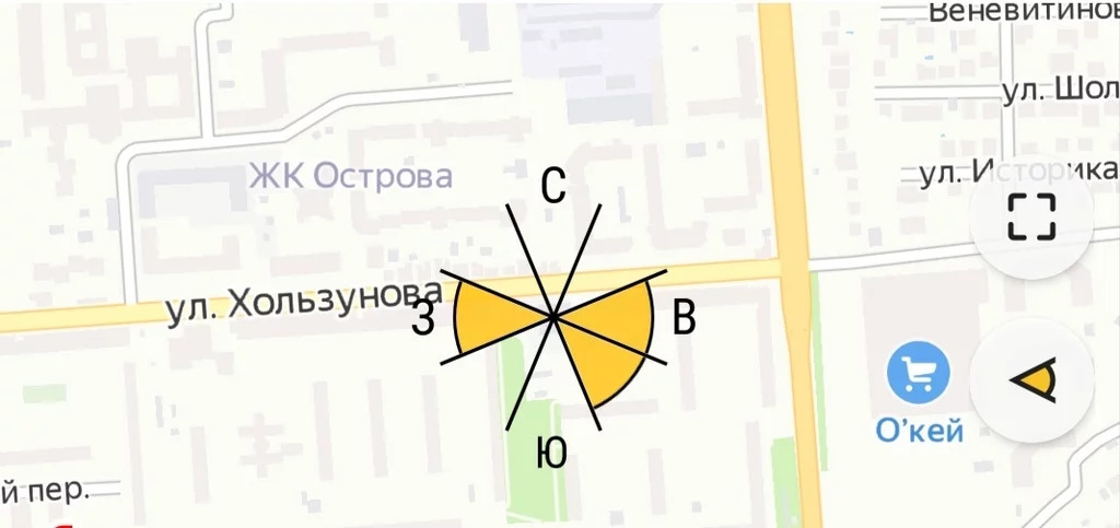 Хользунова 38 карта