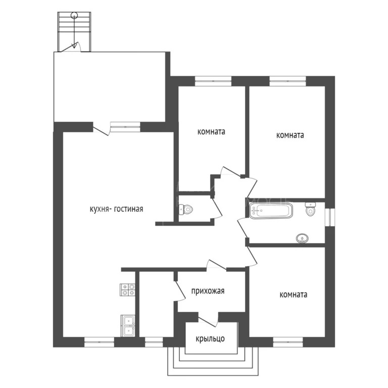 Продажа дома, Тюмень, Г Тюмень, ул Озерная - Фото 8