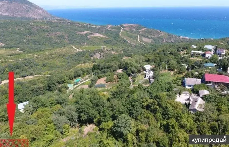 Продам участок в Крыму , Южный берег Крыма (Алушта) - Фото 1