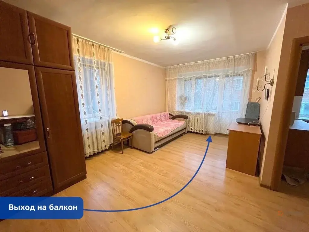 Продается 1-комнатная квартира Новый Быт, ул. НАТИ, 3 - Фото 4