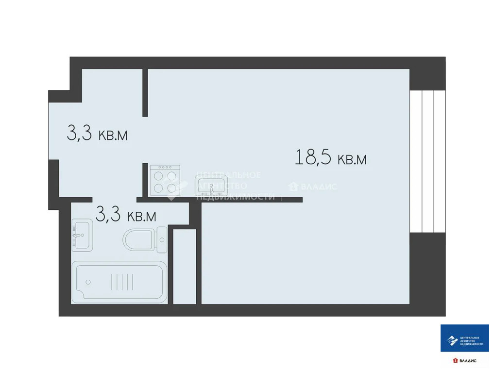 Продажа квартиры в новостройке, Рязань, ул. Зубковой - Фото 19