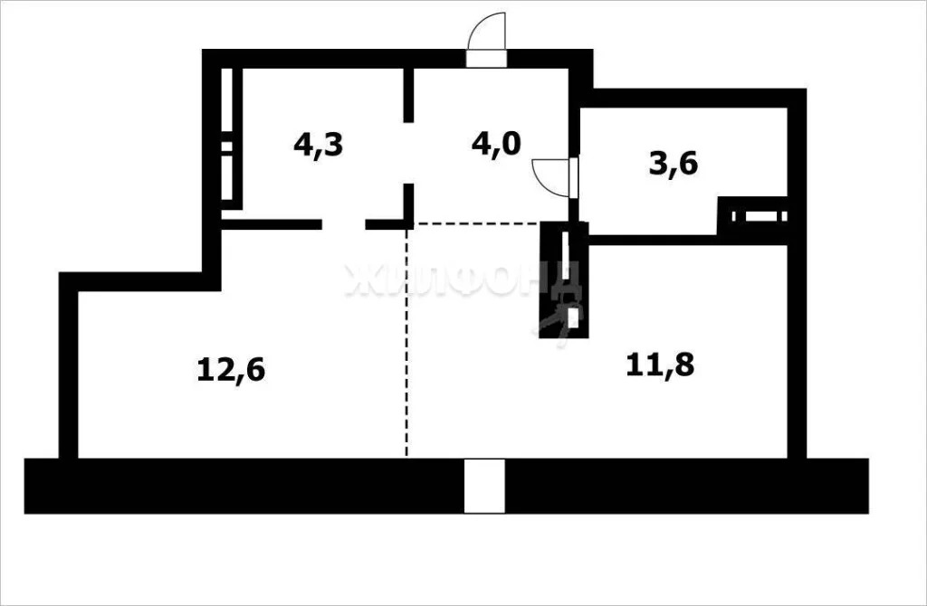 Продажа квартиры, Каинская Заимка, Новосибирский район, Серебряное ... - Фото 2