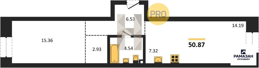 Продажа квартиры в новостройке, Казань, м. Яшьлек, Хасана Туфана ул. - Фото 1