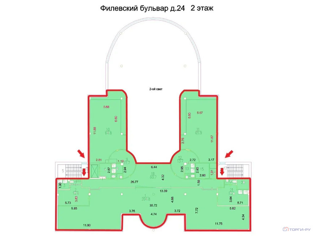 Продажа торгового помещения, Филевский б-р. - Фото 8