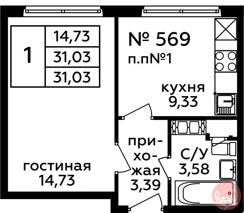 Новоград Павлино Купить Квартиру Вторичка 1 Комн