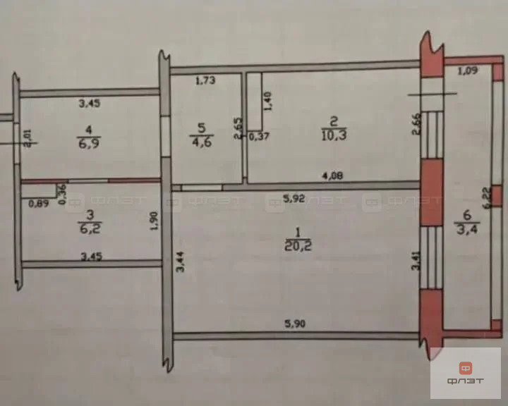 Продажа квартиры, Казань, пр-кт. Альберта Камалеева - Фото 16