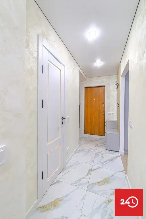 В продаже 1-комн. квартира площадью 35,2 кв.м. с евроремонтом и мебель - Фото 15