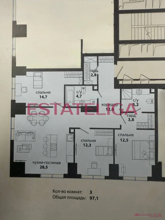 Продажа квартиры, улица Василия Ланового - Фото 2