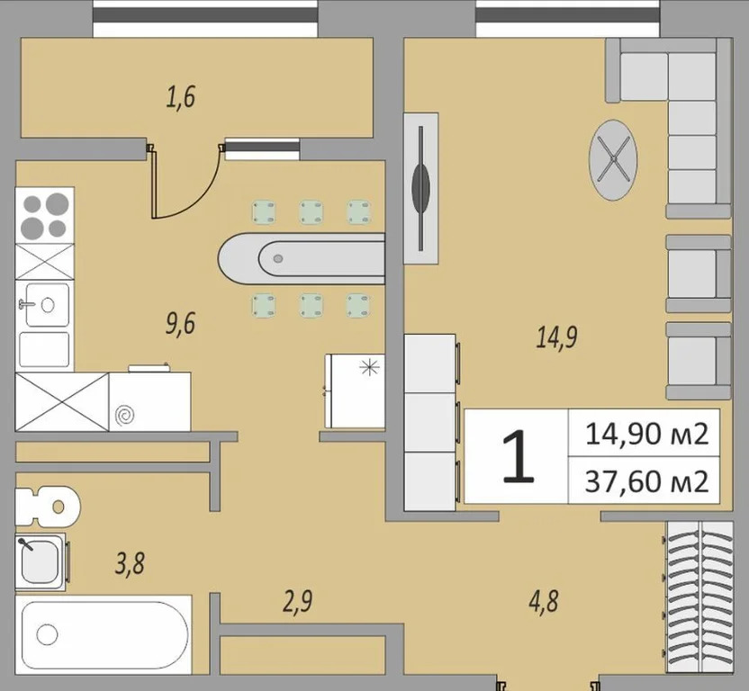 Продажа квартиры, Оренбург, ул. Юркина - Фото 10