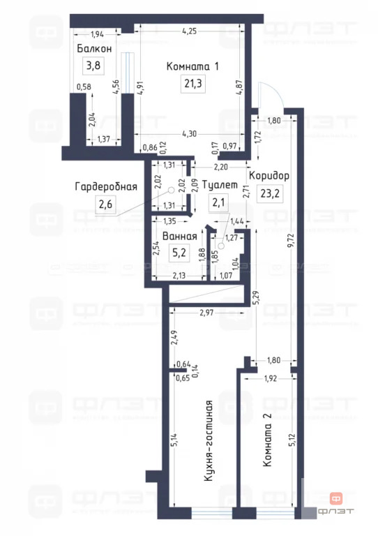 Продажа квартиры, Казань, ул. Достоевского - Фото 27