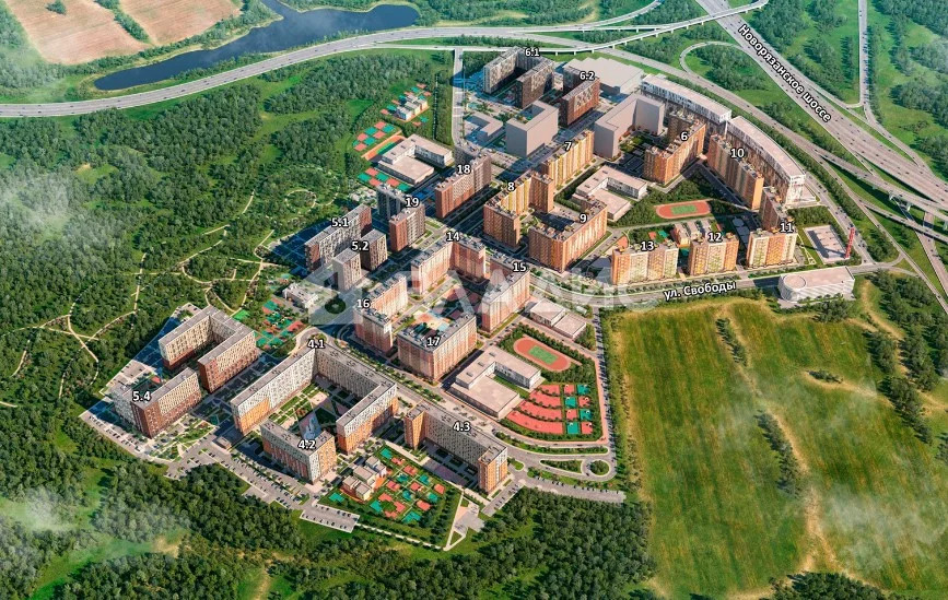 городской округ Люберцы, посёлок Мирный, микрорайон Мирный, д.к4.2, . - Фото 3