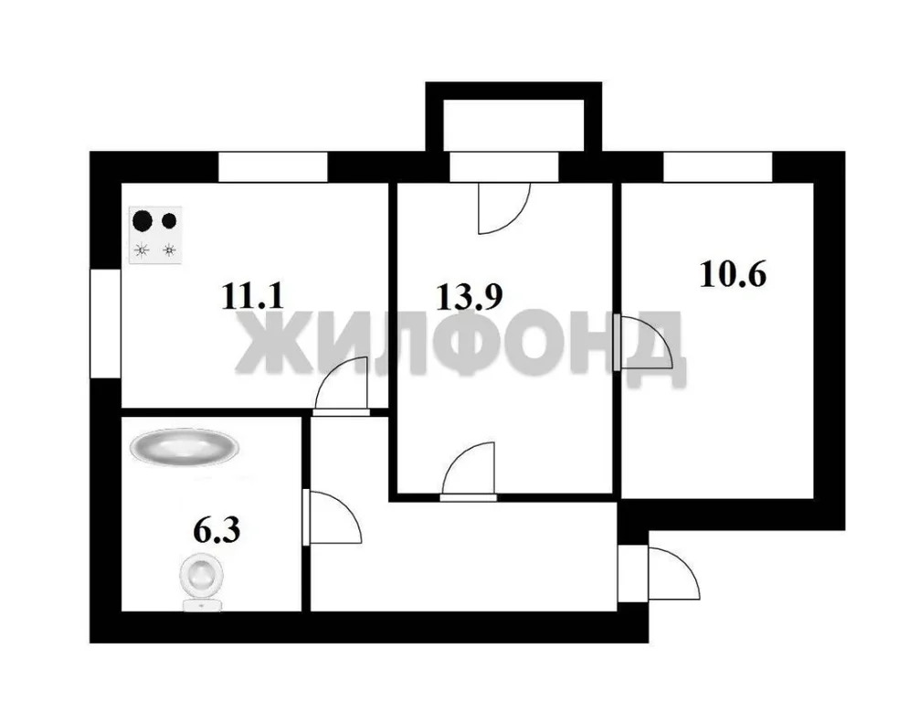 Продажа квартиры, Новосибирск, ул. Трикотажная - Фото 8