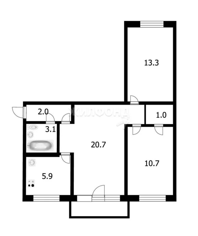 Продажа квартиры, Новосибирск, ул. Объединения - Фото 16